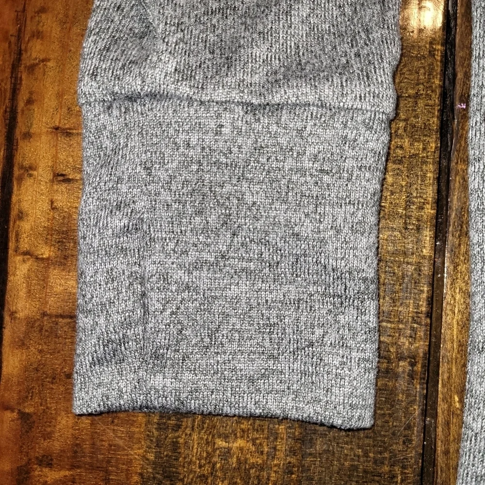 Grey longer length super soft cardigan - Large